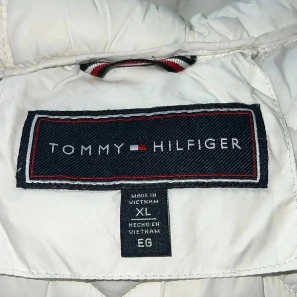 Tommy Hilfiger Women's Hooded Zip Front Short Packable Jacket Size XL - Picture 14 of 15